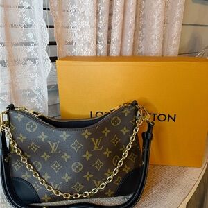 Louis Vuitton Brown Monogram Bolonge 2025 - New full set!